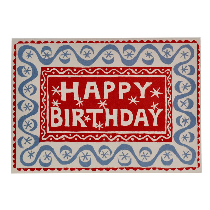 Cambridge Imprint | Card Happy Birthday Waves