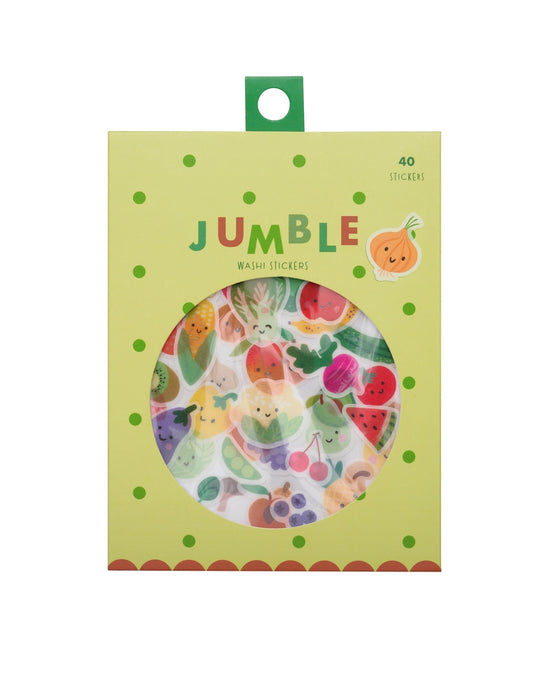 Jumble Washi Stickers | Girl of All Work