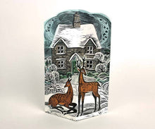 Load image into Gallery viewer, Hope Cottage Die-cut Card by Angela Harding | Art Angels