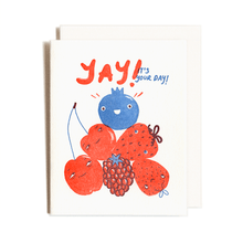 Load image into Gallery viewer, Yay! Its Your Day | Homework Letterpress Studio