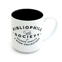 Load image into Gallery viewer, Bibliophile Mug Society of Reading Addicts &amp; Book Collectors | Lenny Mud