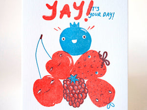 Yay! Its Your Day | Homework Letterpress Studio