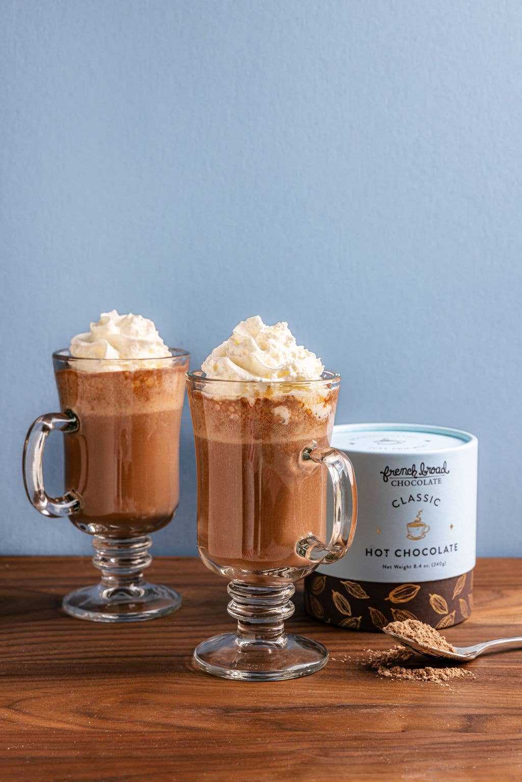 Classic Dark Hot Chocolate - 8oz | French Broad Chocolate