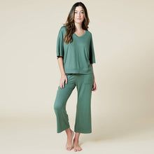 Load image into Gallery viewer, Dream Jersey Relaxed V-neck with Capri Lounge Set for Women | Softies