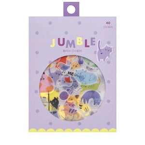 Jumble Washi Stickers | Girl of All Work