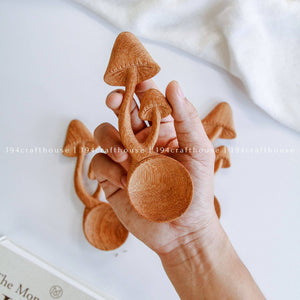 Wooden Mushroom Spoon | 194 Craft House