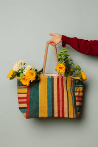 Carmen Striped Tote | Will & Atlas