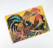 Load image into Gallery viewer, Chickens Collage Card by Mark Hearld | Art Angels