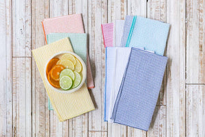 Seersucker Cloth Napkins | Dot and Army