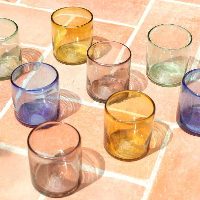 Hand Blown Wine or Cocktail Glass Tumbler | LUZ Collection