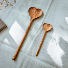 Load image into Gallery viewer, Large Wooden Heart Shaped Spoon | 194 Craft House