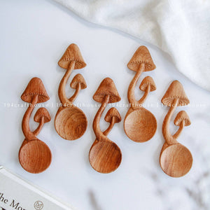 Wooden Mushroom Spoon | 194 Craft House