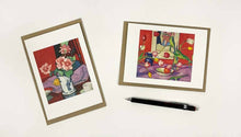 Load image into Gallery viewer, Tulips / Pink Roses Notecards by Samuel John People | Art Angels