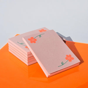 Flower Pair Notepad | Bromstad Printing Co.