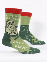 Load image into Gallery viewer, Men&#39;s Crew Socks | Blue Q