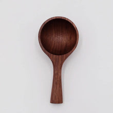 Load image into Gallery viewer, Large Walnut Wood Scoops (5”) | JBrody &amp; Co.