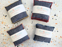 Load image into Gallery viewer, Linen Chambray Lavender Sachets (Set of 4) | Dot and Army