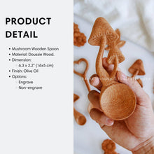 Load image into Gallery viewer, Wooden Mushroom Spoon | 194 Craft House