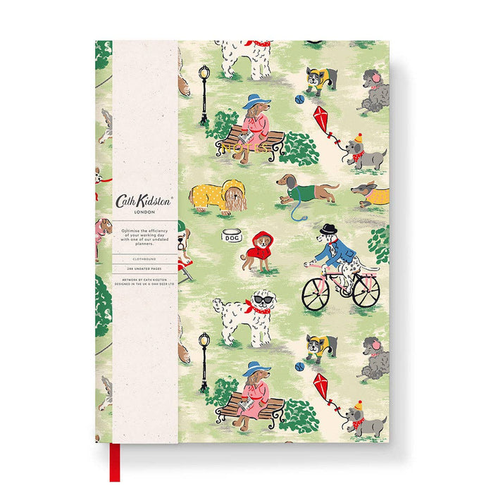 Cath Kidston Dogs In The Park Linen Notebook | Ohh Deer