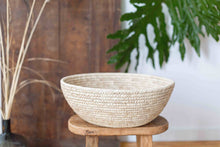 Load image into Gallery viewer, Decorative Round Bowl, palm leaf, extra large | Will &amp; Atlas