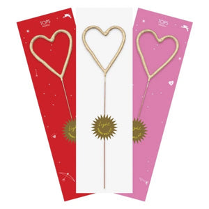 Big 8” Golden Heart Sparkler | TOPS Malibu