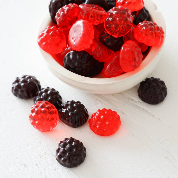 Raspberries Gummy Candies | La boîte à bonbons