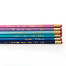 Load image into Gallery viewer, Introvert Pencil Pack | Pencils for Introverts | Slightly Stationery