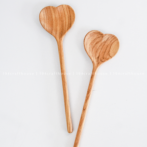 Large Wooden Heart Shaped Spoon | 194 Craft House