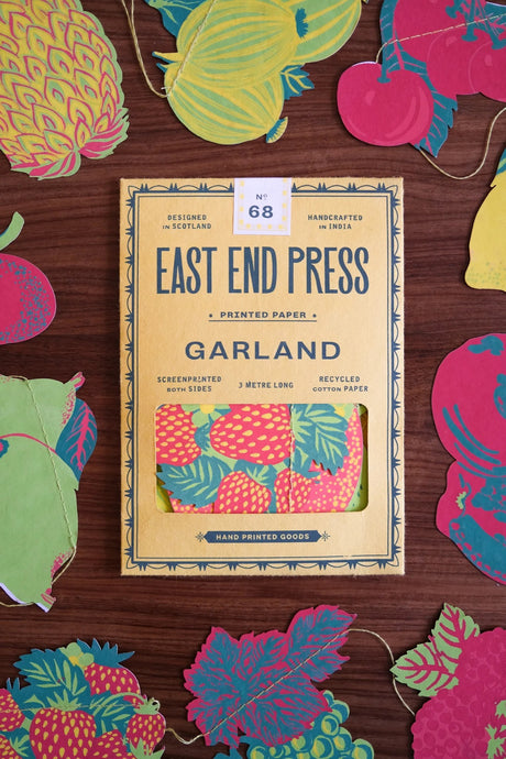 Vegetable Sewn Garland | East End Press