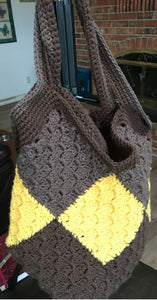 Learn the Trendy C2C Crochet Technique &amp; Make a Stylish Tote Bag! | Diana Hill