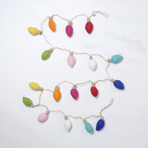 Felted Garland | The Winding Road