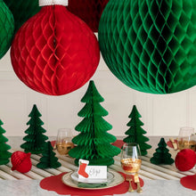 Load image into Gallery viewer, Honeycomb Paper Holiday Decorations | Hester &amp; Cook