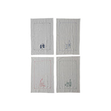 Load image into Gallery viewer, French Wine Café-Inspired Cotton and Linen Blend Tea Towels | Creative Co-op