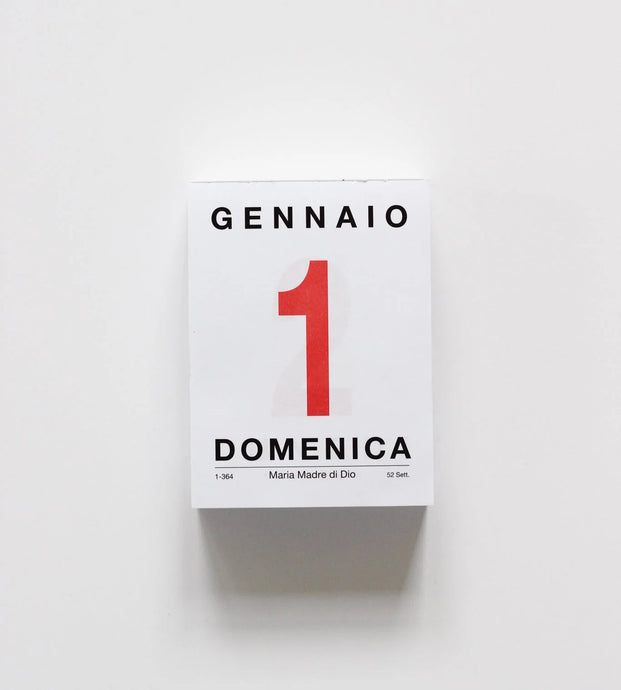 Italian Desk Calendar 2025 | Studio Carta