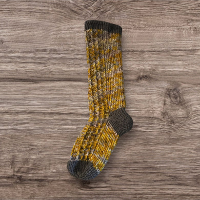 Comfy Wooly Waffle Crochet Socks | Diana Hill