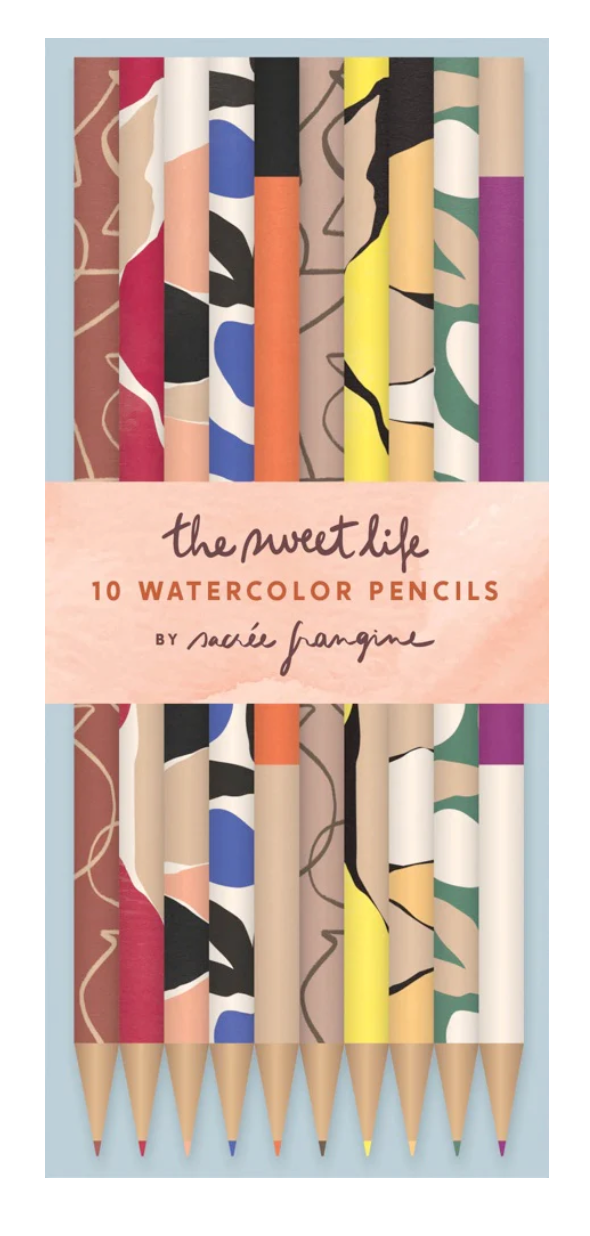 Sweet Life: 10 Watercolor Pencils | Chronicle Books