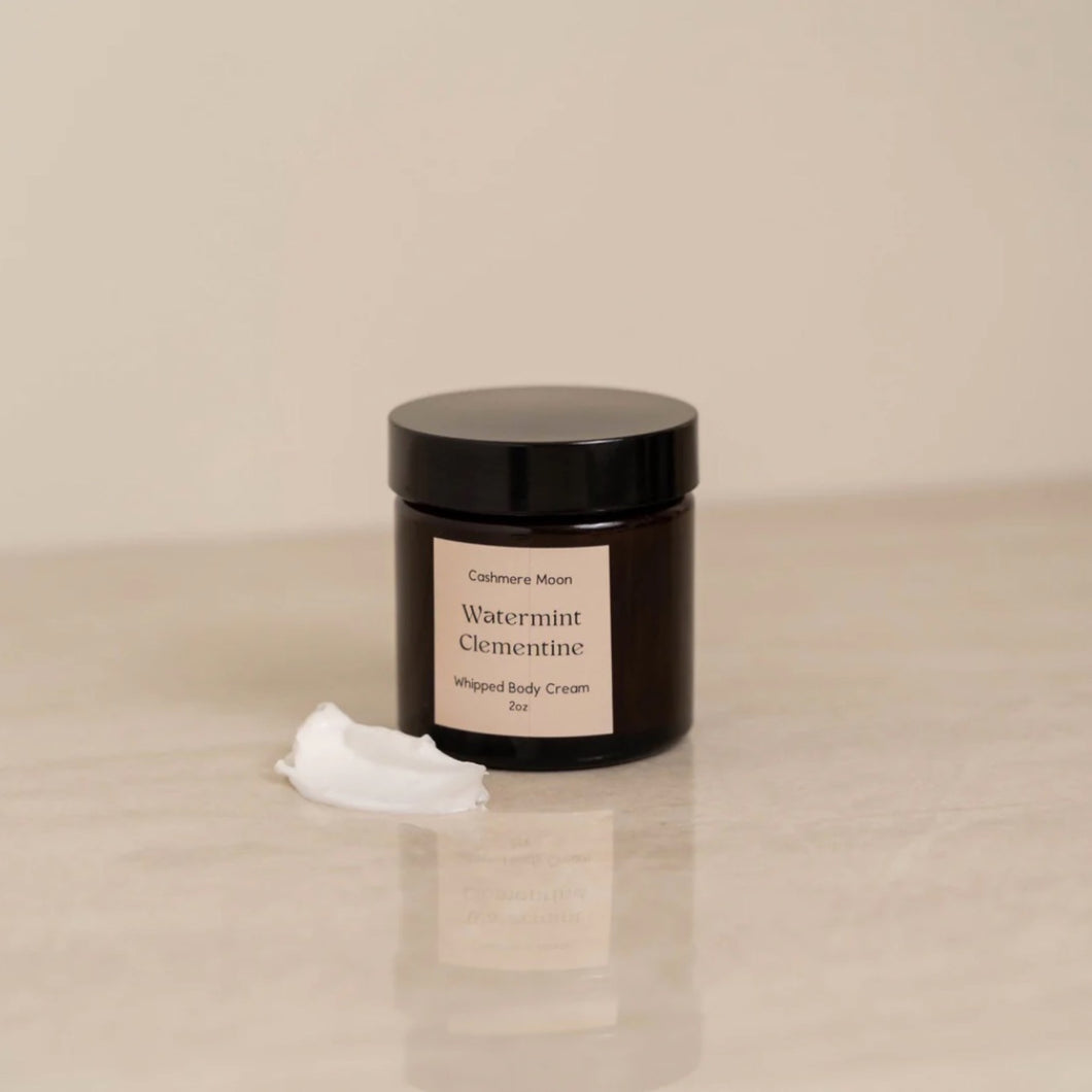 Watermint Clementine Whipped Body Cream | Cashmere Moon