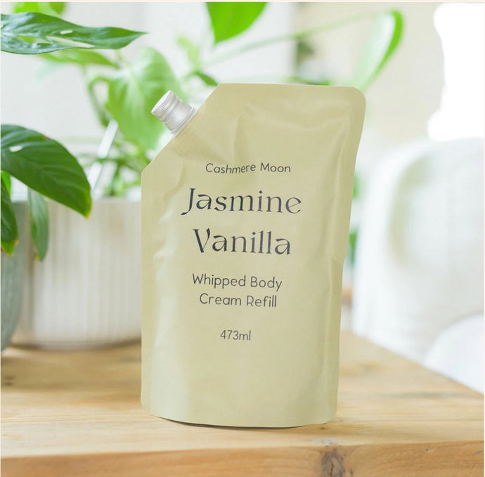 Jasmine Vanilla Whipped Body Cream | Cashmere Moon