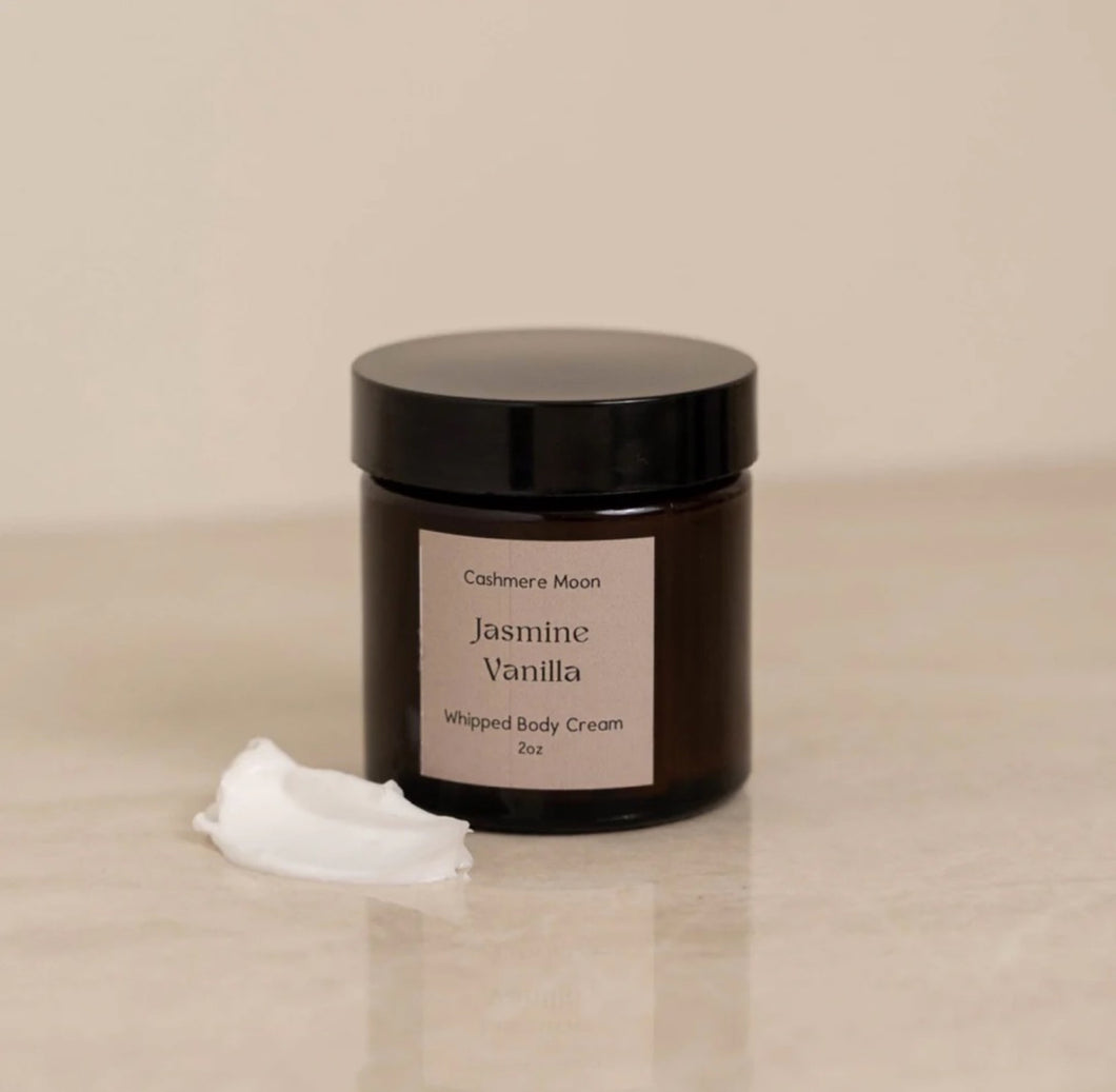 Jasmine Vanilla Whipped Body Cream | Cashmere Moon