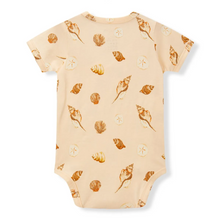 Load image into Gallery viewer, Stretch Crossover Short Sleeve One Piece | Milkbarn Kids