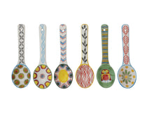 Load image into Gallery viewer, Spoon with Hand-Painted Pattern | Creative Co-op