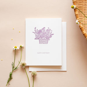 Birthday Bouquet | Homework Letterpress Studio