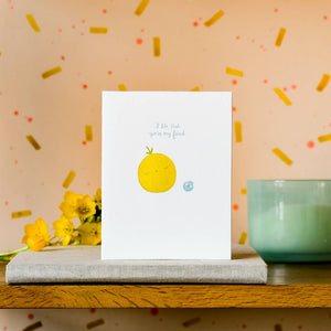 Orange And Blueberry | Homework Letterpress Studio