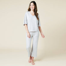 Load image into Gallery viewer, Dream Jersey Relaxed V-neck with Capri Lounge Set for Women | Softies