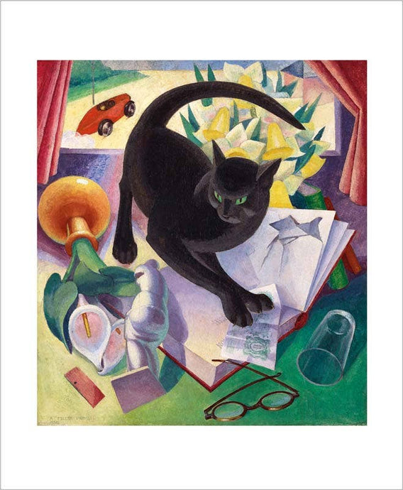 The Uncivilised Cat Card by Agnes Miller Parker | Art Angels