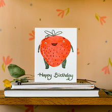 Load image into Gallery viewer, Strawberry Birthday | Homework Letterpress Studio