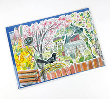 Load image into Gallery viewer, Blackbird 3D Allotment Card by Emily Sutton | Art Angels