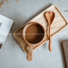 Load image into Gallery viewer, Wiggly Heart-Shaped Wooden Spoon | 194 Craft House