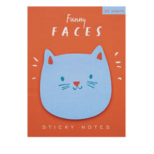 Load image into Gallery viewer, Funny Faces Sticky Notes | Girl of All Work