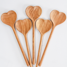 Load image into Gallery viewer, Large Wooden Heart Shaped Spoon | 194 Craft House